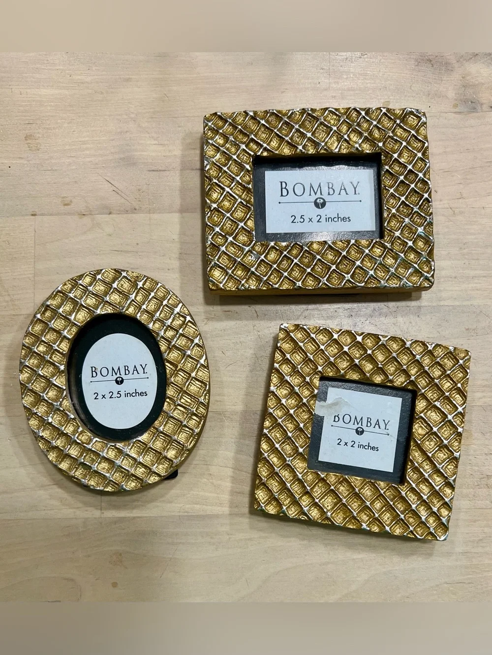 Vintage Bombay Company Miniature Frame - Set Of 3